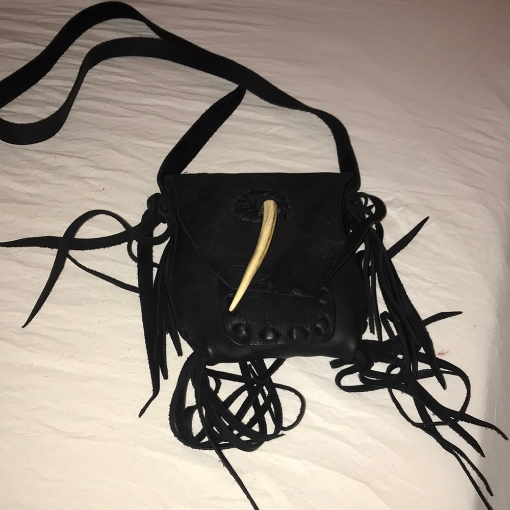 Black Jimmi WZ shoulder purse